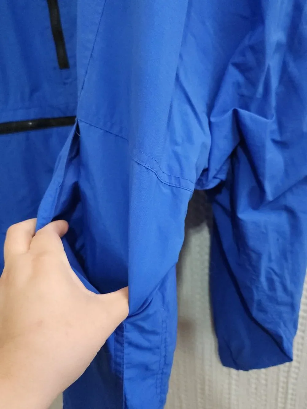 Vintage Vantage McKesson Sacramento Windbreaker Jacket XXL Blue Grunge